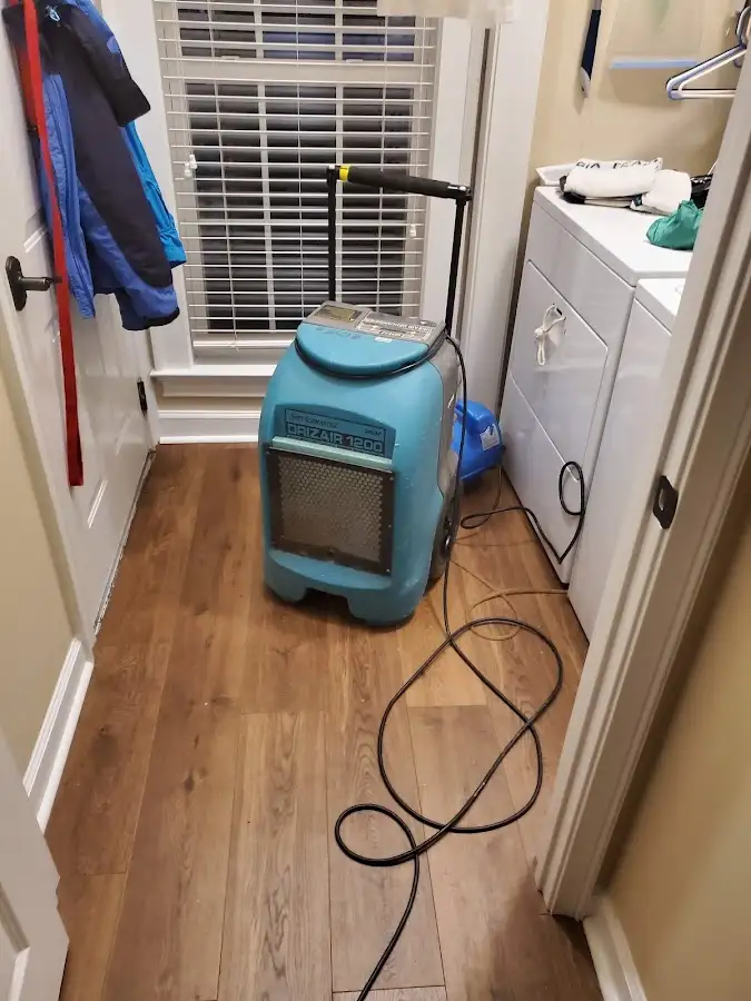 Commercial dehumidifier deployed for Crawl Space Restoration in Garland